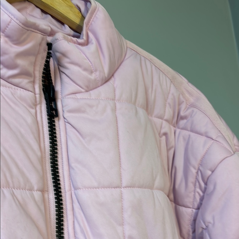 Avec Les Filled Pink Quilted Women's Jacket - Picture 5 of 9